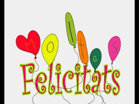 moltes felicitats