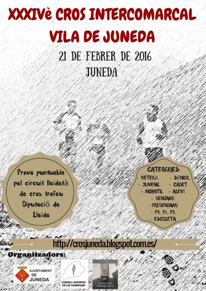 Cartell del cros Juneda (2)