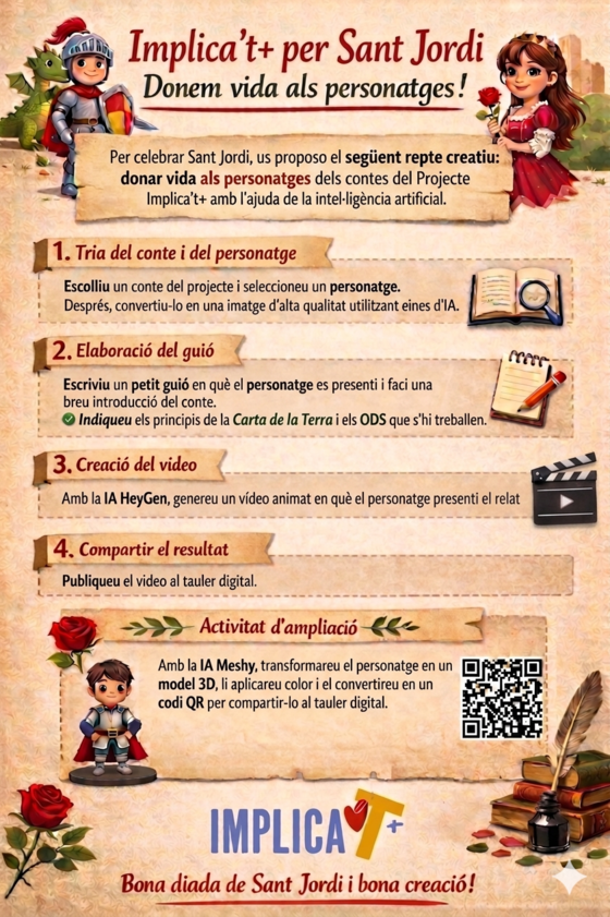 Infografia de Sant Jordi
