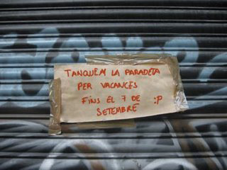 tancat