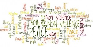 Non-violence peace day