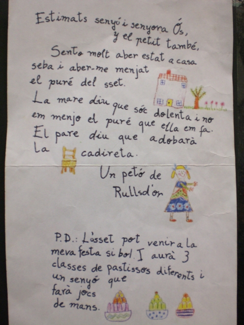 Carta de la Rínxols