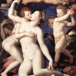 Bronzino. 1546 Venus abraçada per Cupido. Galeria National. Londres