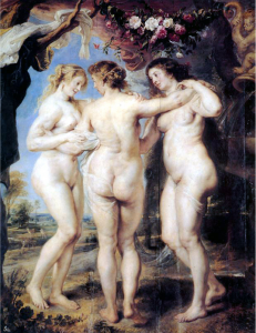 Les tres gràcies de Rubens
