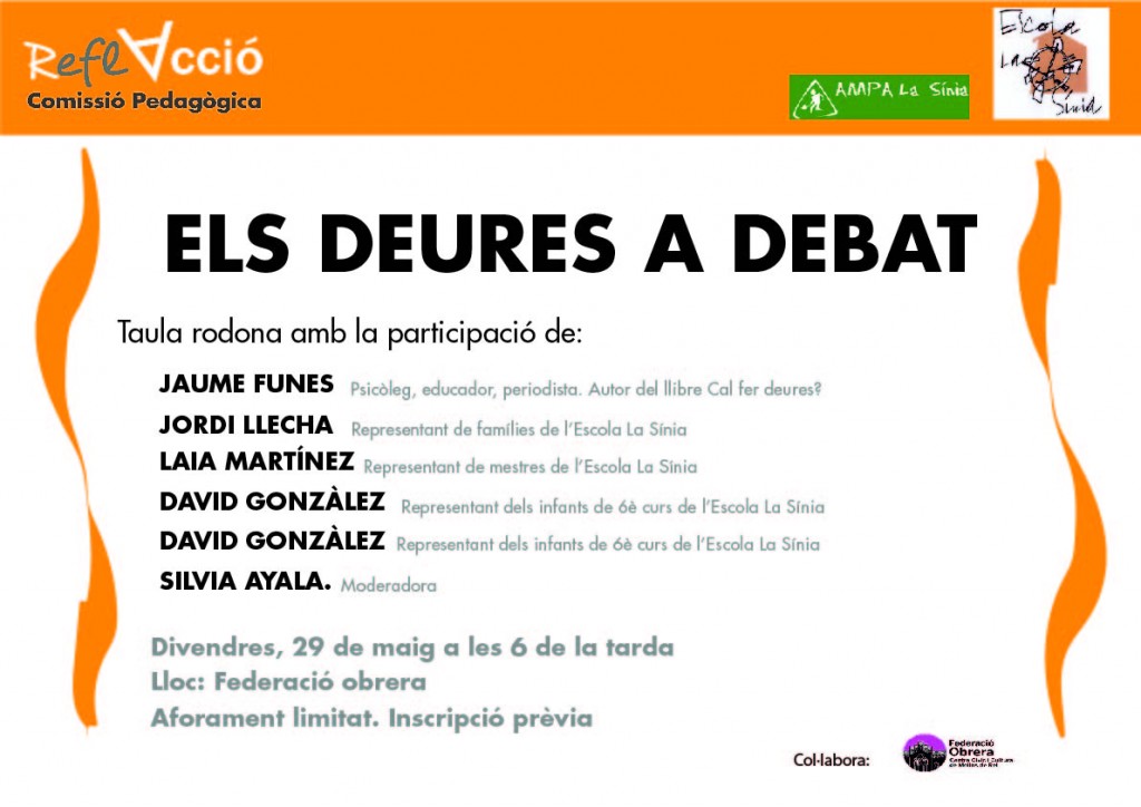 cartell Els deures a debat-16