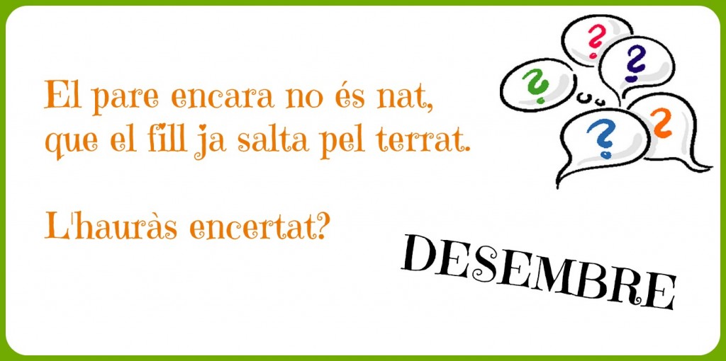 endevinalla desembre