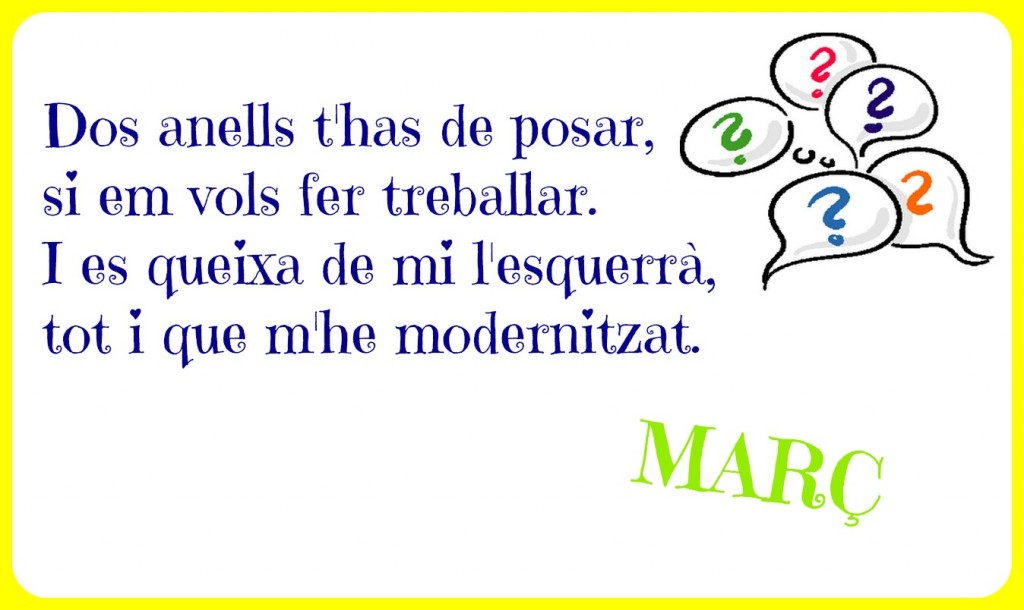 endevinalla març