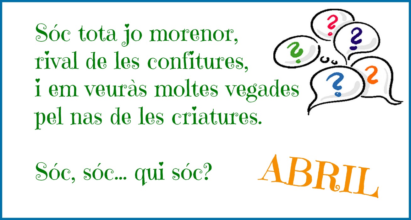 endevinalla abril
