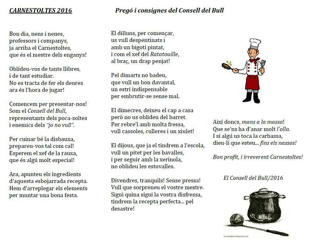 consignes