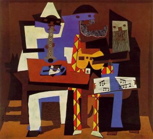 PICASSO .TRES MUSICOS