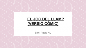 el-joc-del-llamp-comic