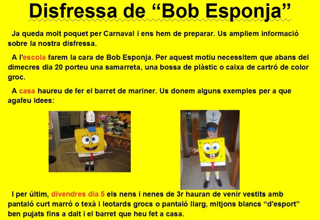 Bloc Bob Esponja