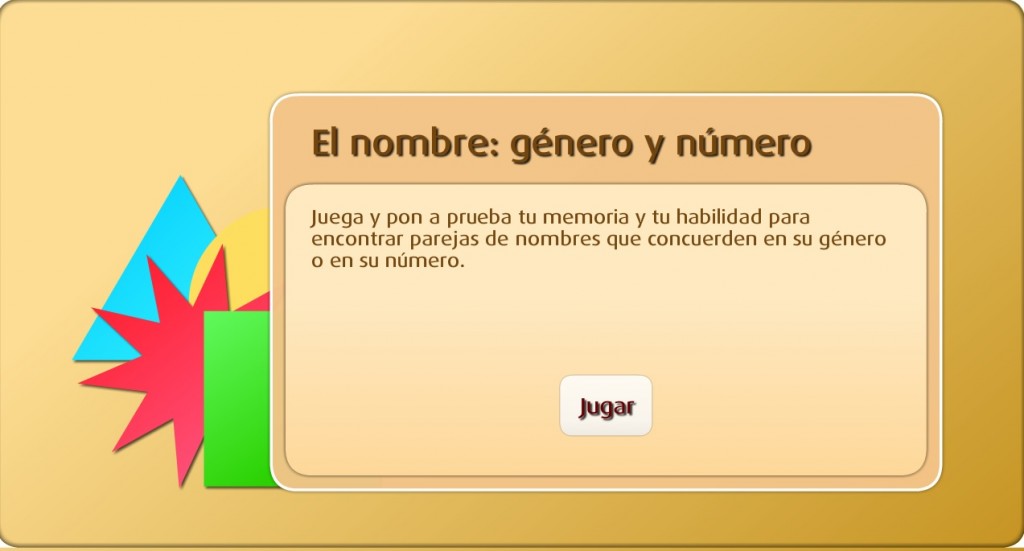 nombre - genero numero