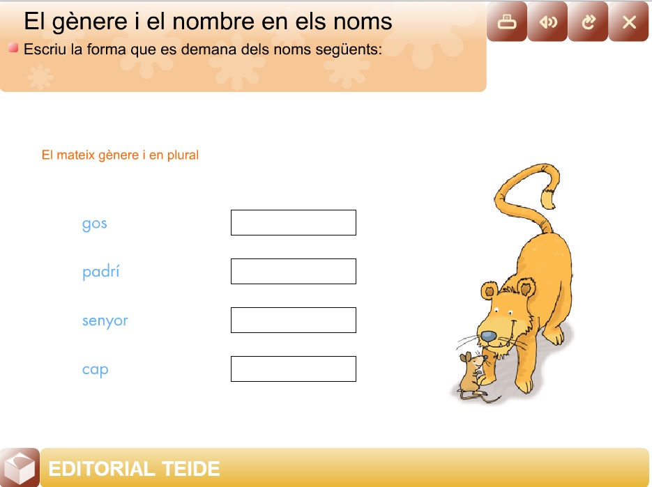 nom genere i nombre 2