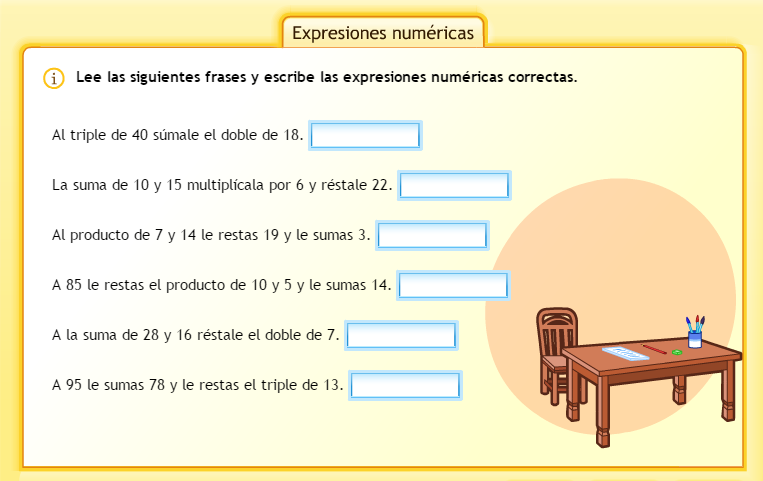 expersiones