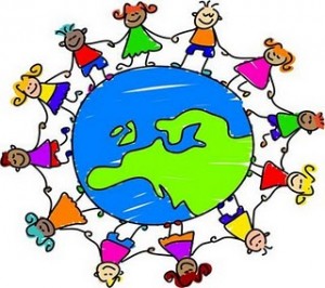 Dibujo_de_niños_y_bola_del_mundo