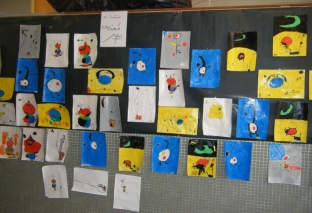 Els alumnes de primer fan de Miró per un dia!!