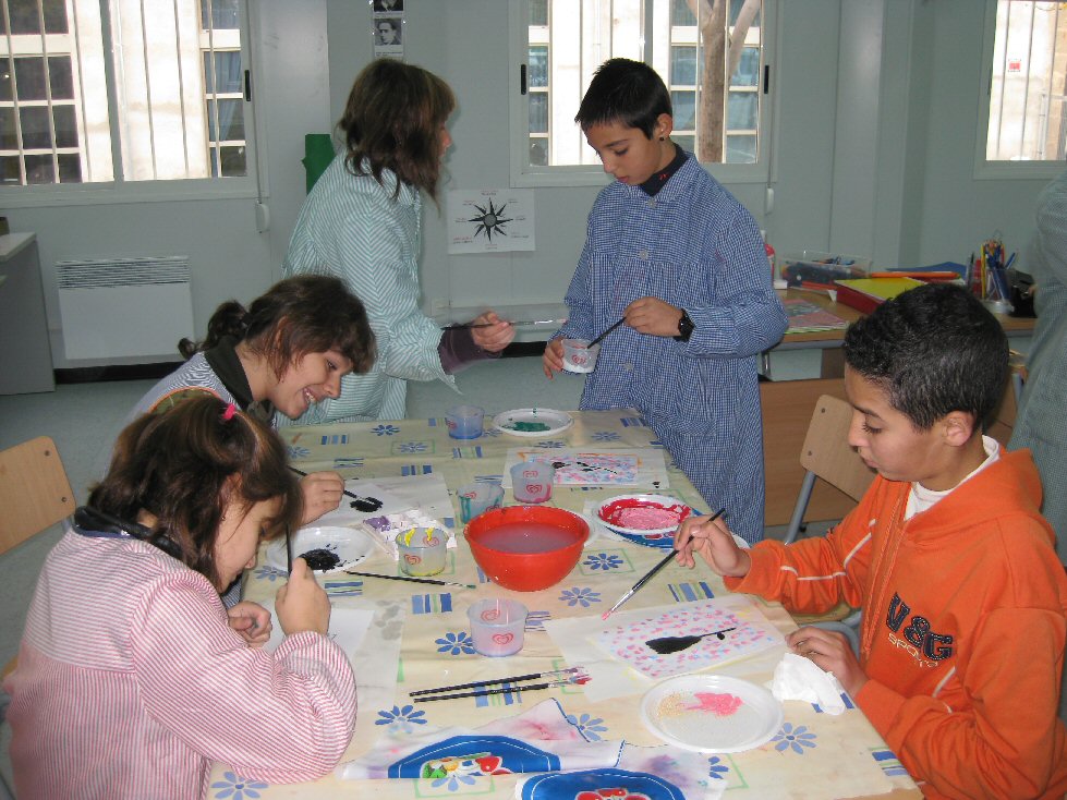 Avui pintem amb textures.