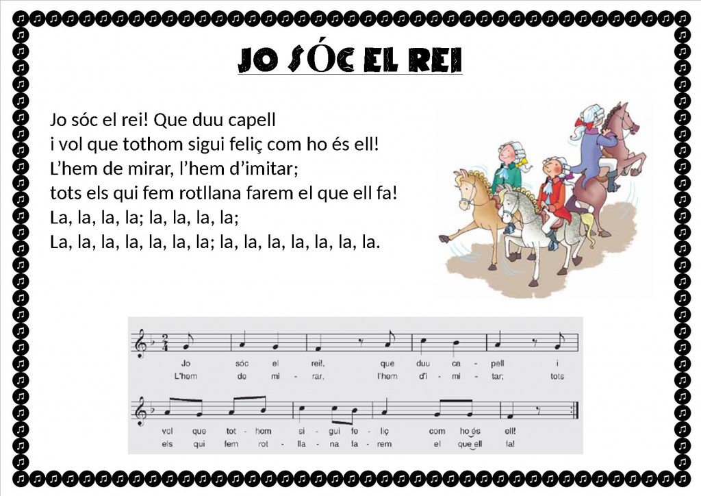 jo sóc el rei
