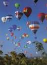 El globus va amb aire calent, que és un gas