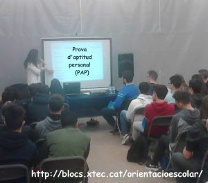 Prova d'aptitud personal (PAP)