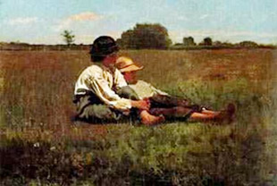 Winslow Homer. Nens al camp, 1874.