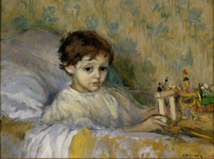 Ricard Canals. El nen malalt, 1903. 