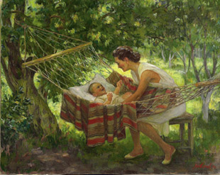 Alexander Lyubimov. Maternitat,