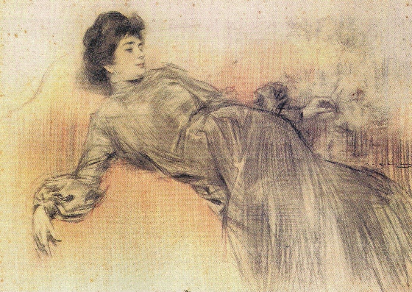 Ramón Martí Alsina, La migdiada, 1884.