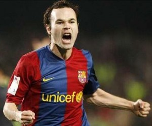 Iniesta bon devanter