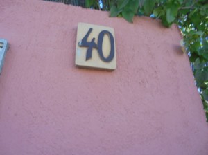 numesro de casa