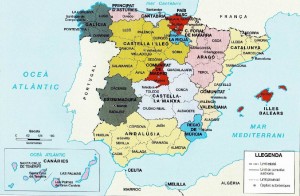 Comunitats autònomes_províncies Espanya