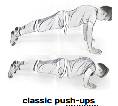classic push ups