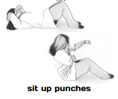 sit up punches