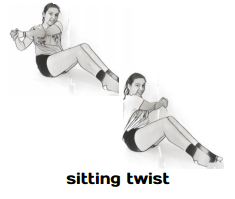 sitting twist