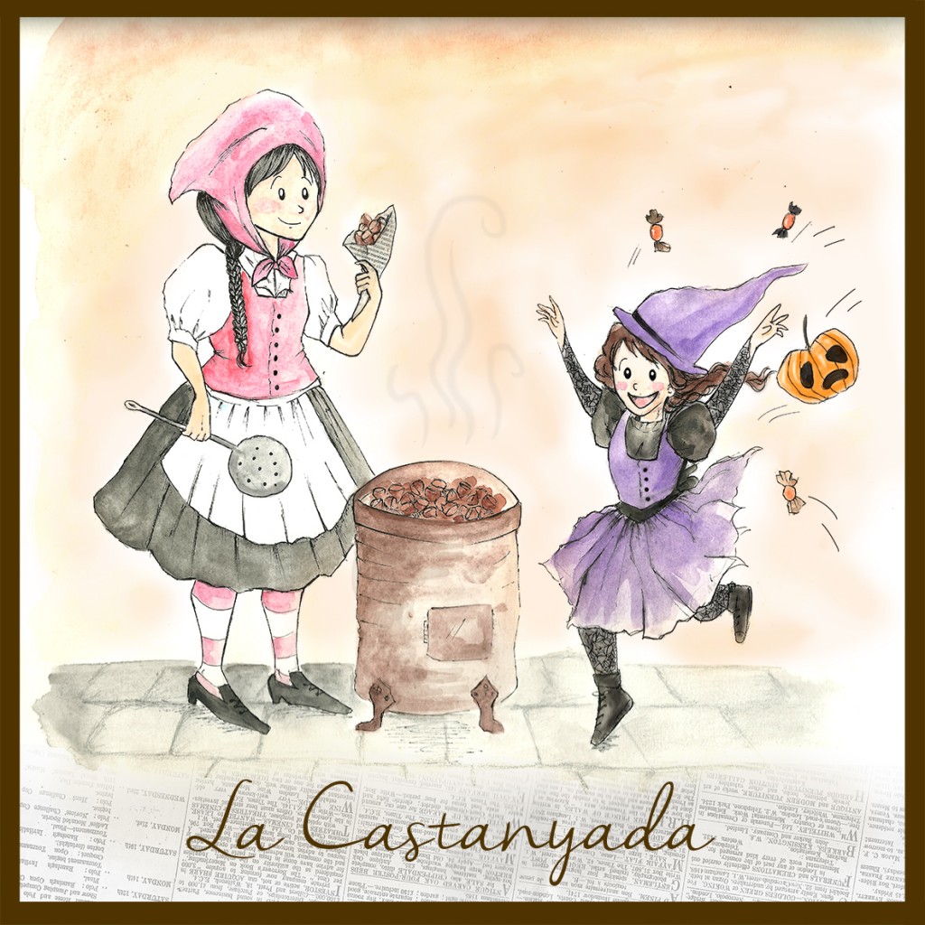 Pegatina La Castanyada