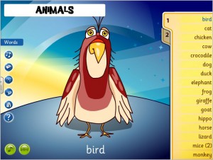 vocabularyanimals