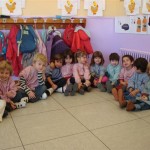 Rotllana amb alumnes de P-3, P-4 i P-5