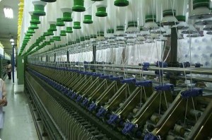 Maquinària tèxtil a ple rendiment