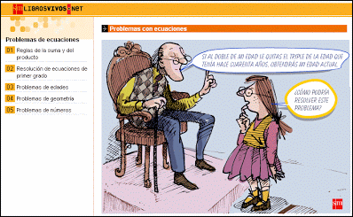 LIBROS VIVOS Problemas de ecuaciones