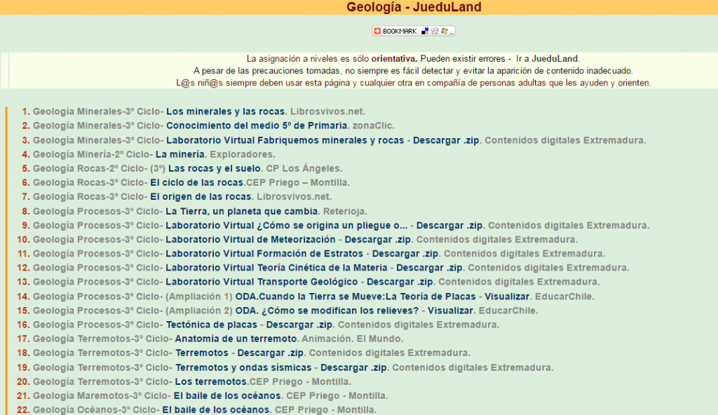 Geología