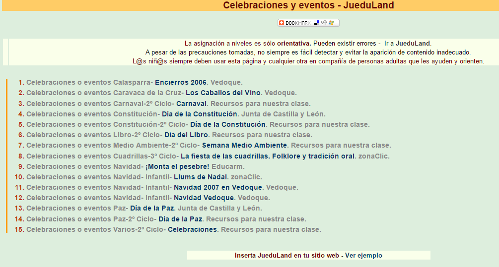 celebraciones