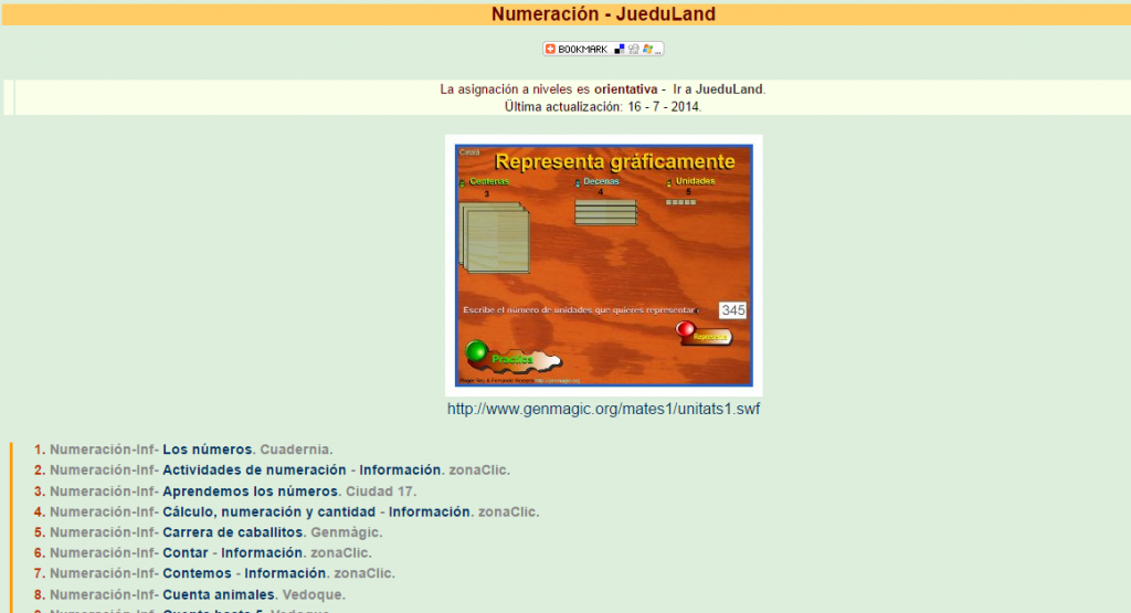 numeración