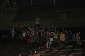 Tots els alumnes que van participar van poder gaudir de la sala gran del TNC