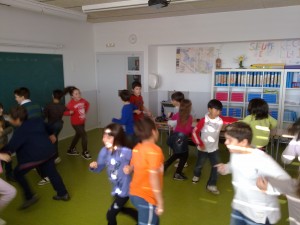 Practicant el trinco trinco