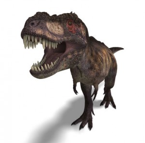 La reproducció d'un tiranosaure rex