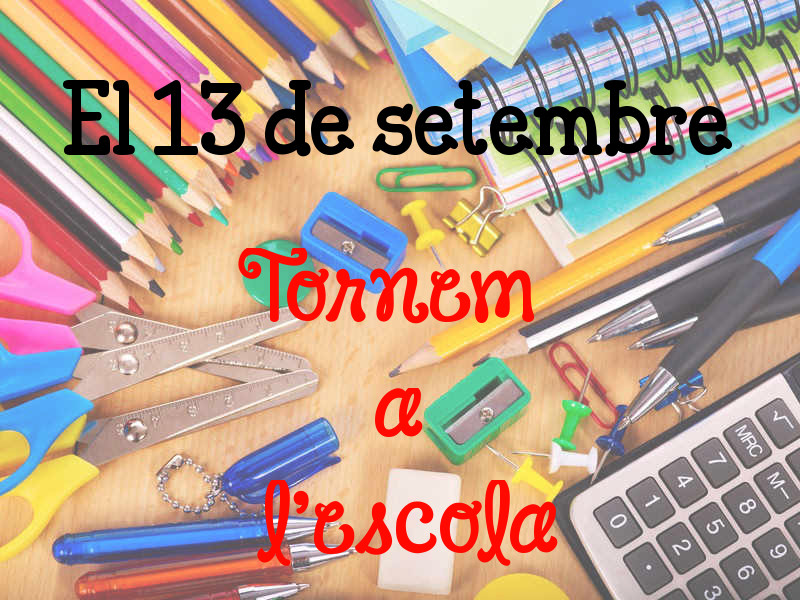 tornem a l'escola