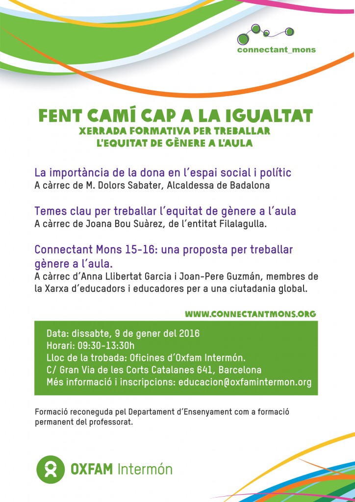 cartell jornada de difusió del Connectant mons a Catalunya-3