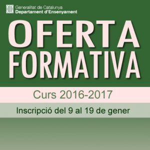 Oferta Formativa
