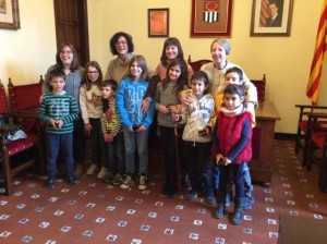 ACTE DE CONSTITUCIÓ DEL CONSISTORI INFANTIL DINS DE LES ACTIVITATS DE NADAL AL POBLE.
